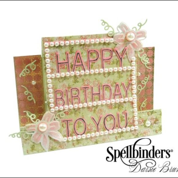 Spellbinders Card Creator Step Card - Decorated Birthday 7 pcs - Picture 8 of 12